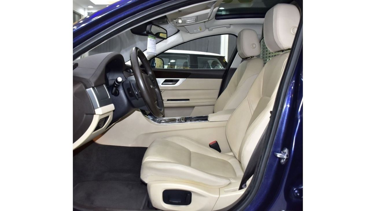 Jaguar XF EXCELLENT DEAL for our Jaguar XF 25t ( 2017 Model ) in Blue Color GCC Specs