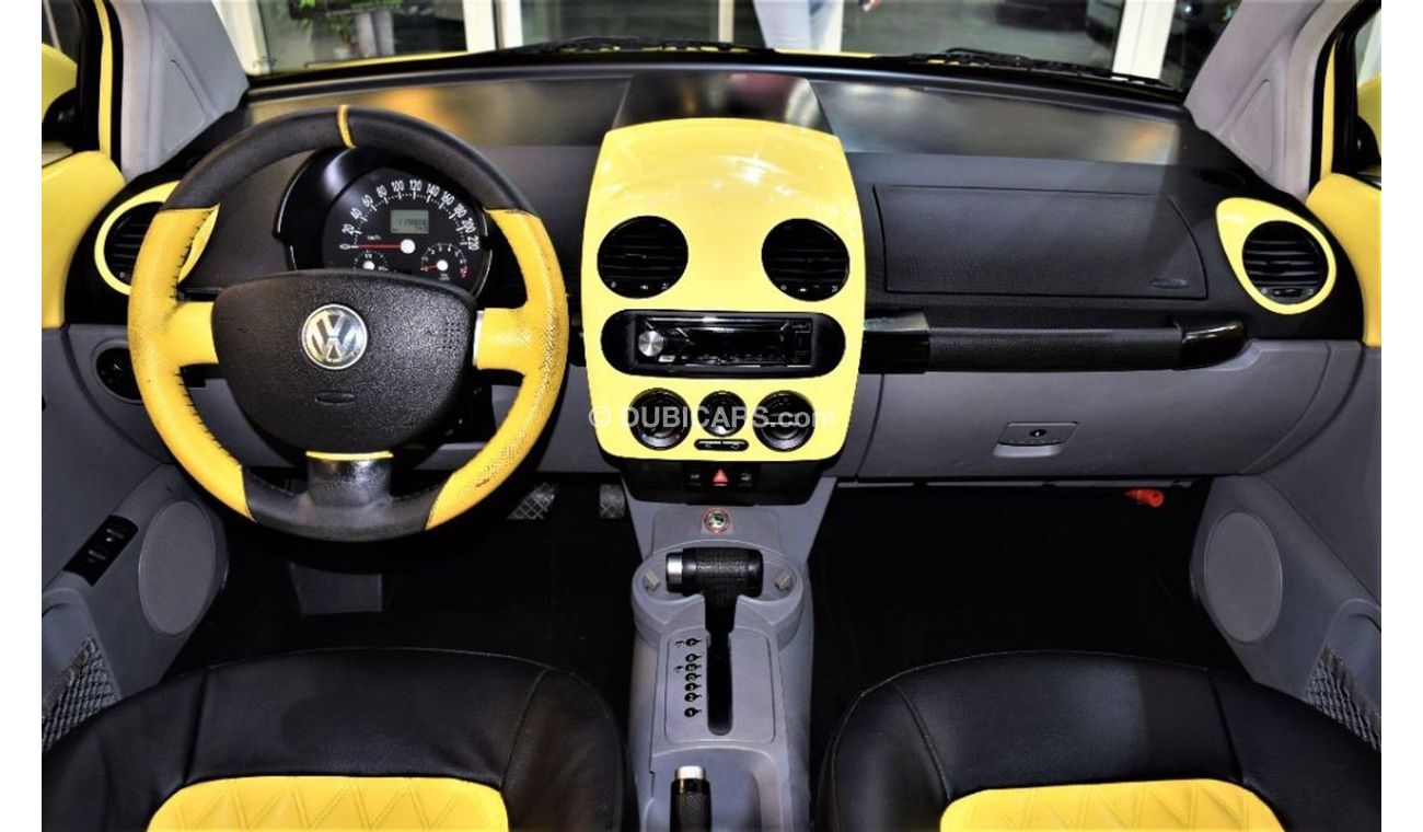 Volkswagen Beetle AMAZING Volkswagen Beetle 2003 Model!! in Yellow Color! Japanese Specs