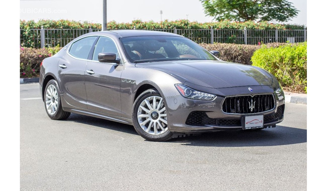 Maserati Ghibli MASERATI GHIBLI - 2014 - GCC - ASSIST AND FACILITY DOWN PAYMENT - 1755 AED/MONTHLY - 1 YEAR WARRANTY