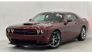 Dodge Challenger 2019 Dodge Challenger R/T 5.7 V8 Hemi, Warranty, Full Service History, Low Kms, GCC