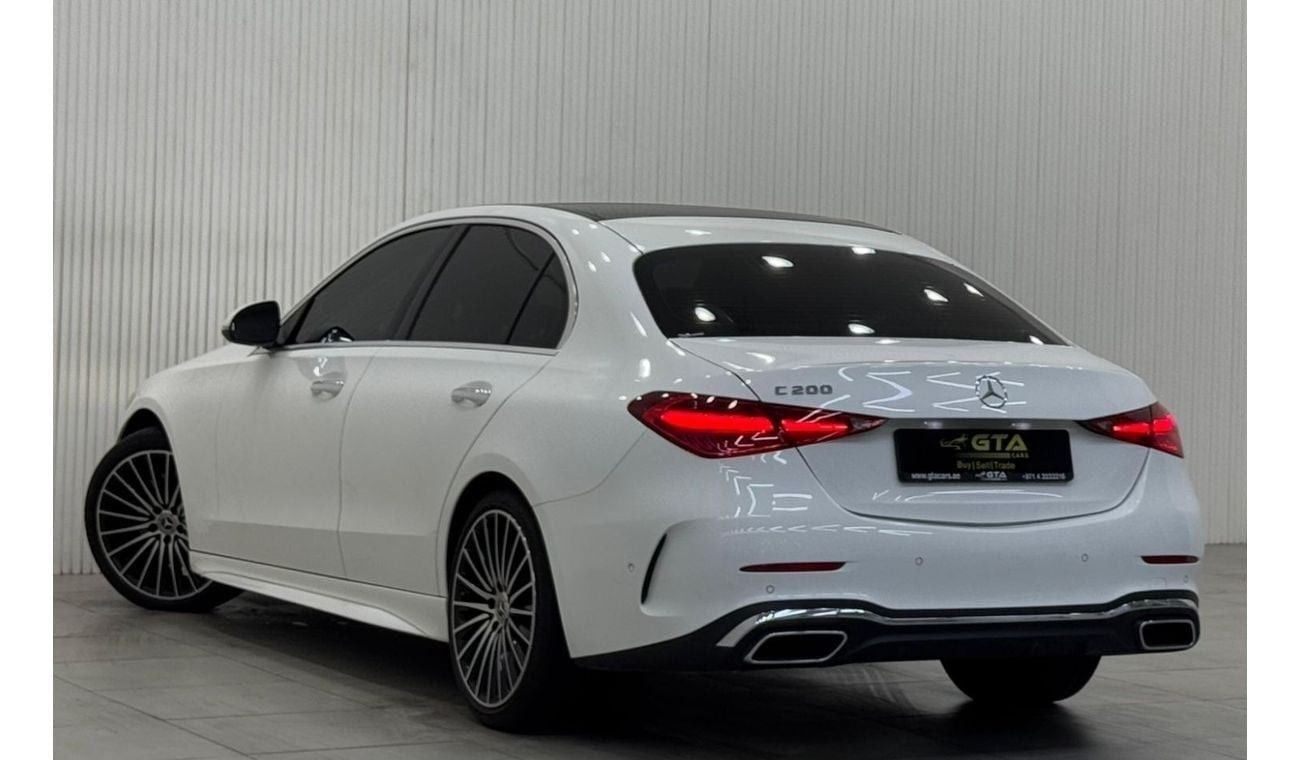 Mercedes-Benz C 200 Premium 1.5L 2023 Mercedes Benz C200 AMG Premium, Feb 2028 Mercedes Warranty + Service Pack, Low Kms