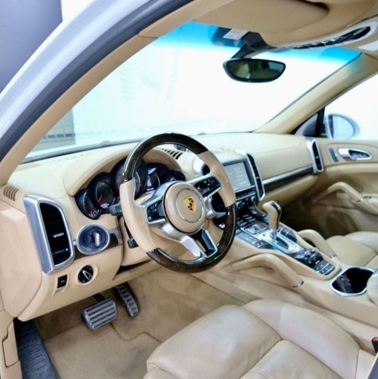 بورش كايان Porsche Cayenne S 4WD 2015 | With Warranty and Service Contract