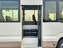 Toyota Coaster 2.7L PETROL M/T DUAL TONE / 23 SEATER /AUTO DOOR/HLF LUGGAGE RACK/CODE#COPB