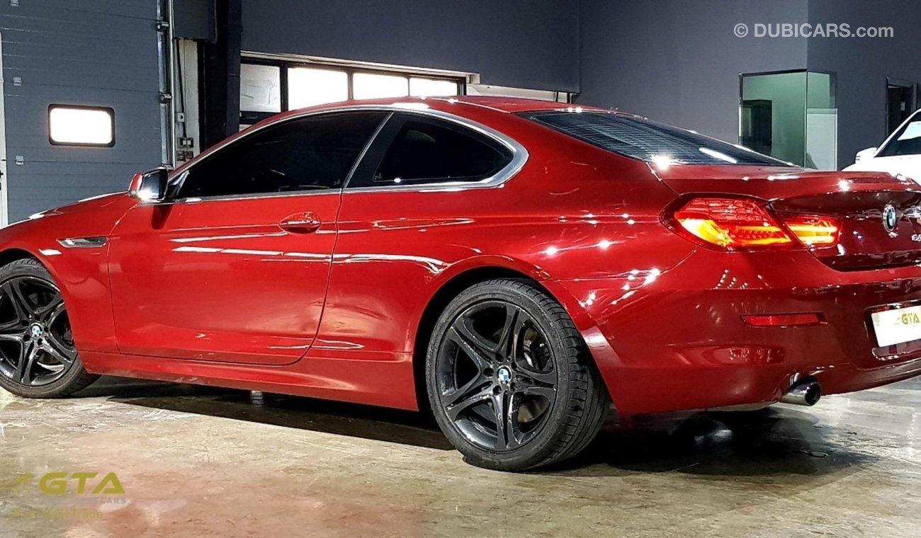 بي أم دبليو 640i "RESERVED" 2012 BMW 640i Coupe, Service History, GCC