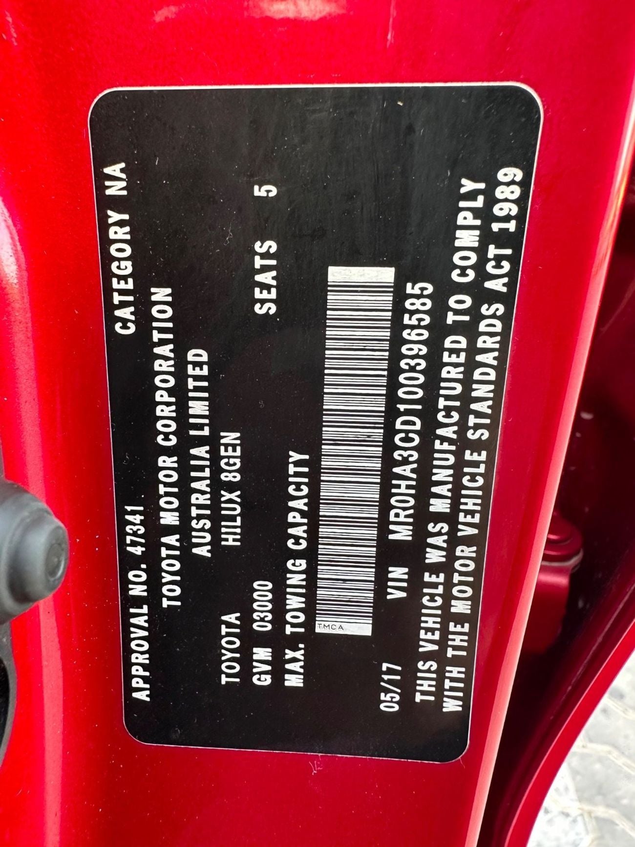 Toyota Hilux DLS SR5 With GR Upgrade Shape