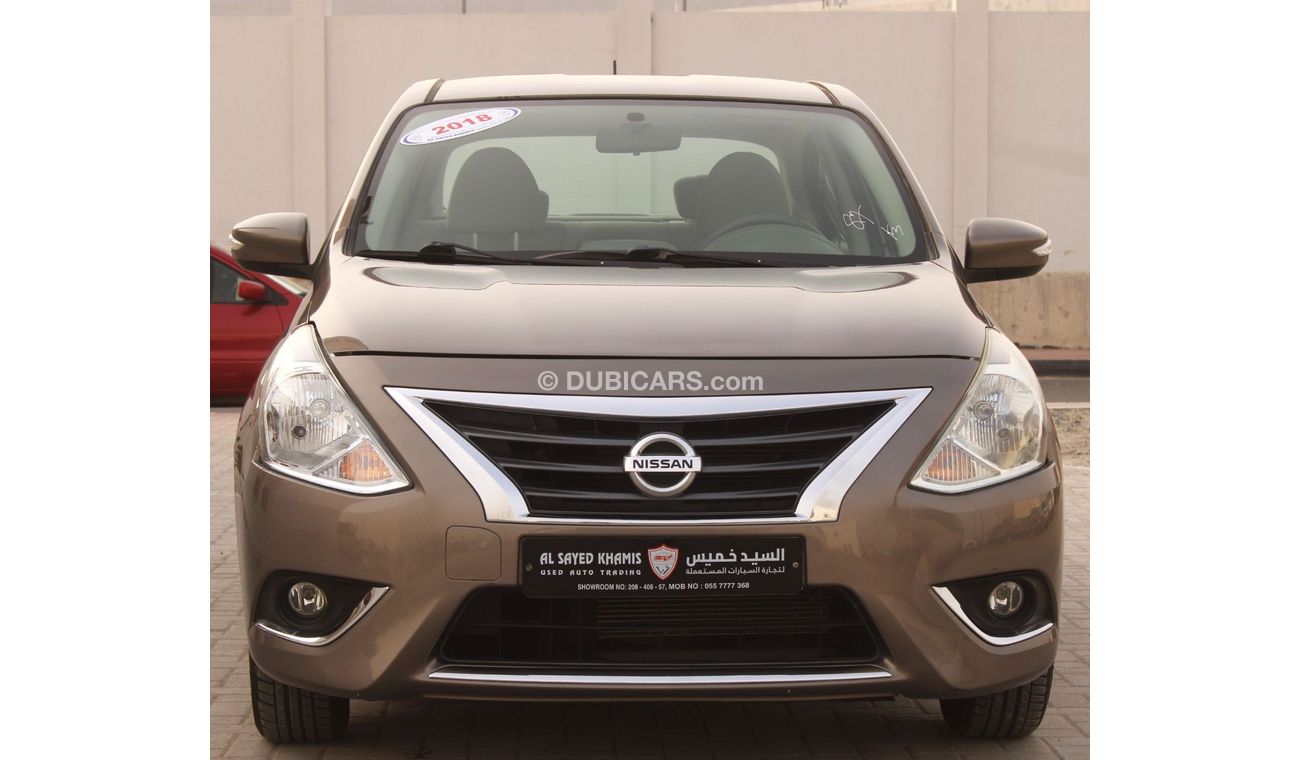 نيسان صني SV نيسان صني فل ابشن 2018 خليجي بحالة ممتاة