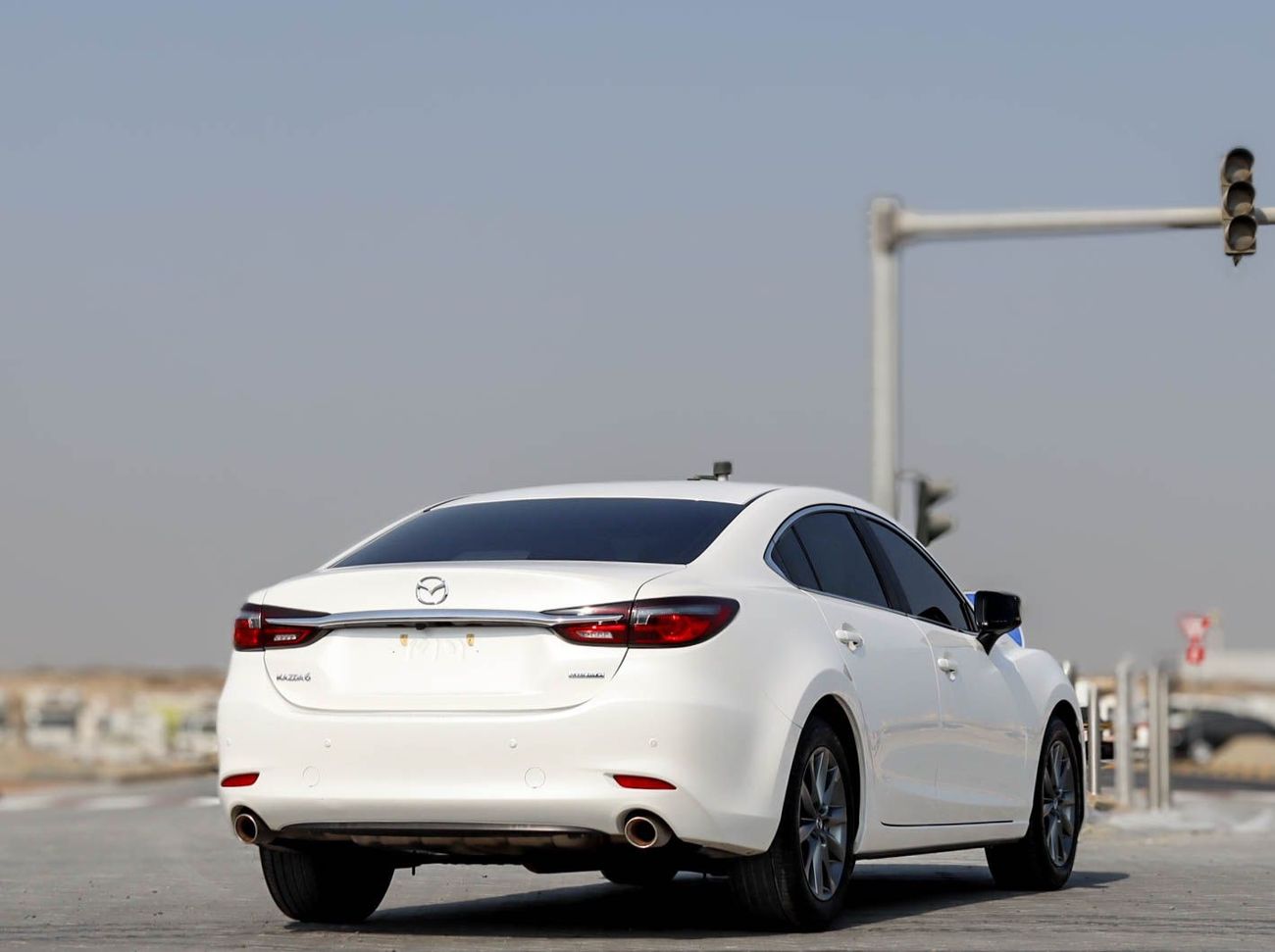 مازدا 6 2.5L S Mazda 6 2023 GCC 2.5L accident-free original paint in excellent condition 1345 P.M