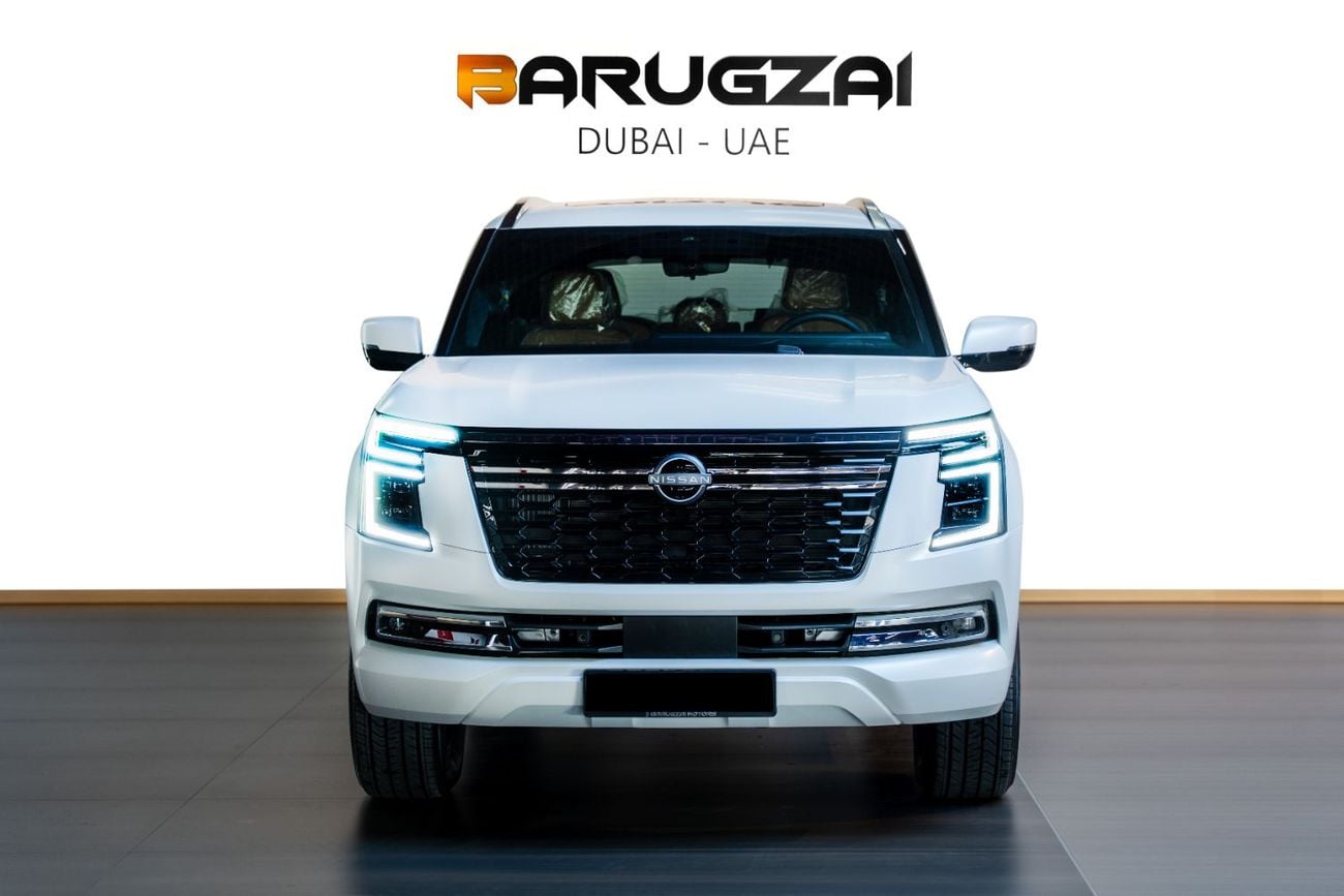 نيسان باترول 2026 SE Titanium 3.8L V6 | 4WD | Mid Option | Warranty