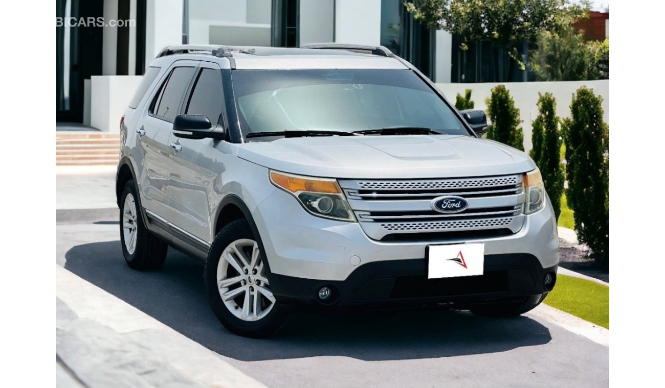 Ford Explorer AED 1,130 PM | FORD EXPLORER XLT FULL OPTION | 0% DP | GCC SPECS | WELL MAINTAINED