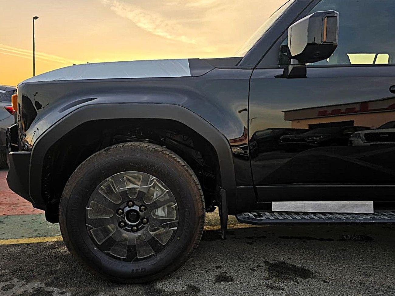 Toyota Prado Adventure Mono Tone 2.4T Toyota land Cruiser Prado 4*4  2.4L Turbo A/T PETROL 2025 black color