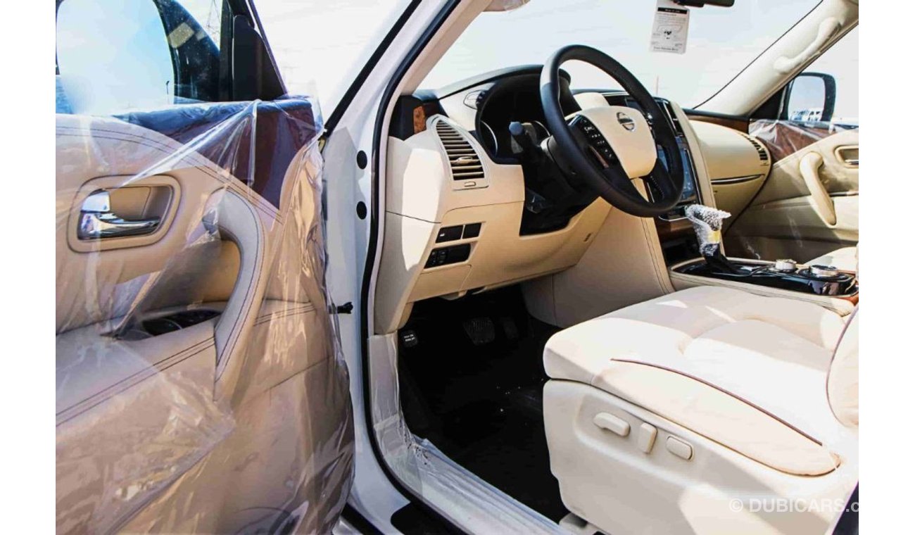 Nissan Patrol 2020 Nissan Patrol 4.0L V6 | Fabric Seats + Sunroof + Cool Box | Export: AED 170k