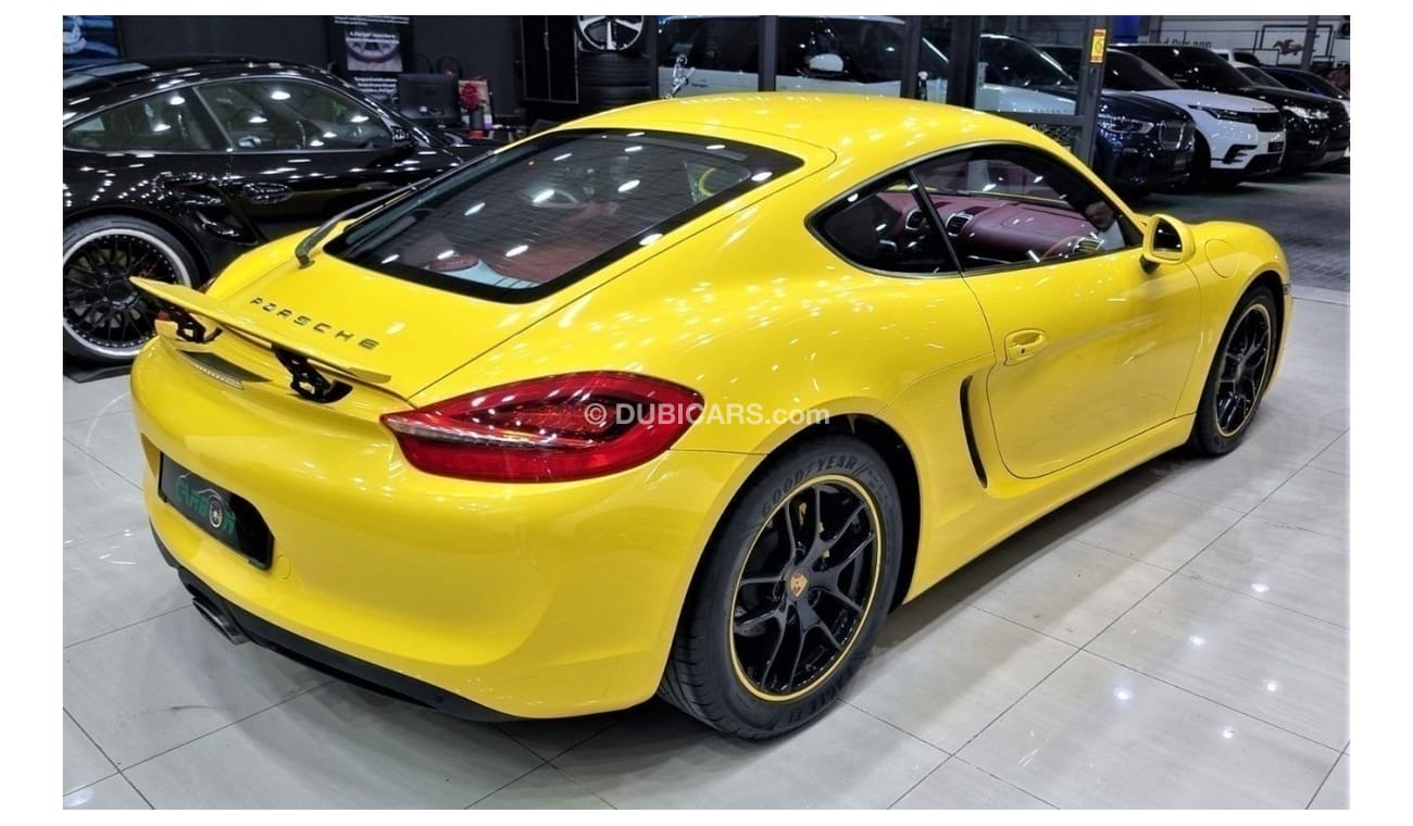 Porsche 718 Cayman Std PORSCHE CAYMAN 2015 GCC IN BEAUTIFUL SHAPE WITH FULL PORSCHE SERVICE HISTO