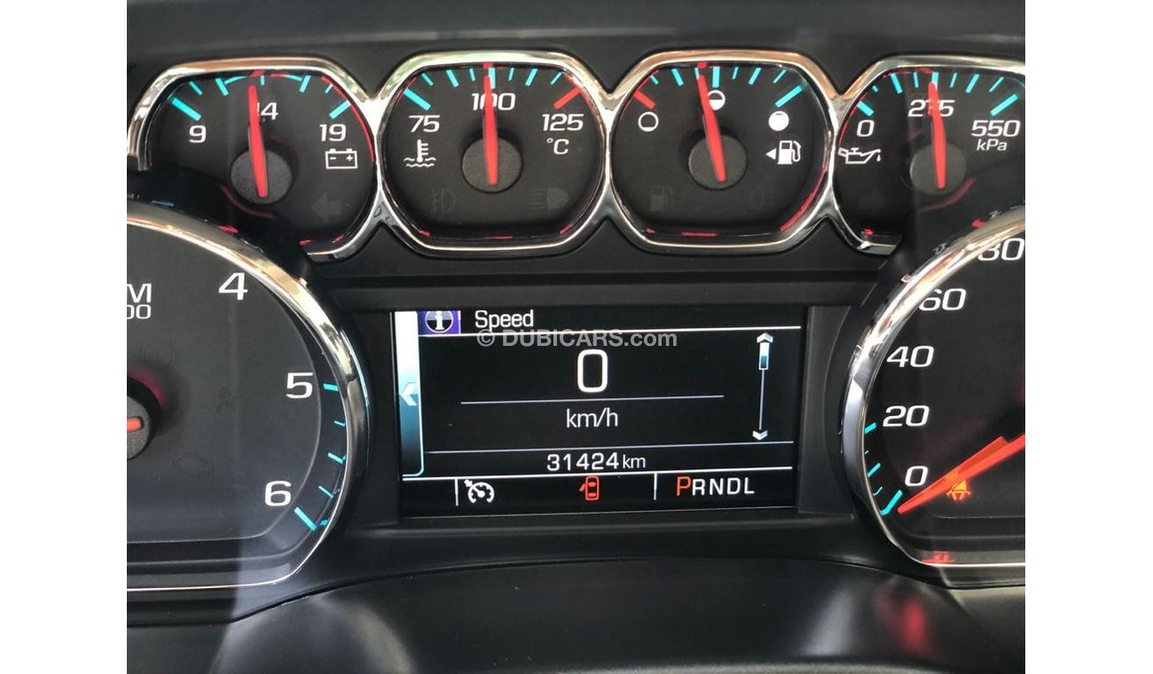 GMC Sierra Z71 4X4 D/CABIN 2018 GCC LOW MILEAGE WITH AGENCY WARRANTY IN MINT CONDITION