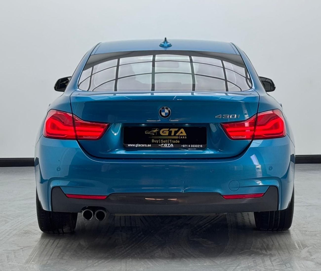 BMW 430i Gran Coupe 2018 BMW 430i Gran Coupe, BMW Service History, Excellent Condition, GCC