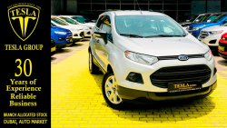 Ford EcoSport ORGINAL BACK CAMERA! / GCC / 2017 / DEALER WARRANTY VALID UNTIL: 29/9/2022 / FSH / ONLY 452 DHS P.M.