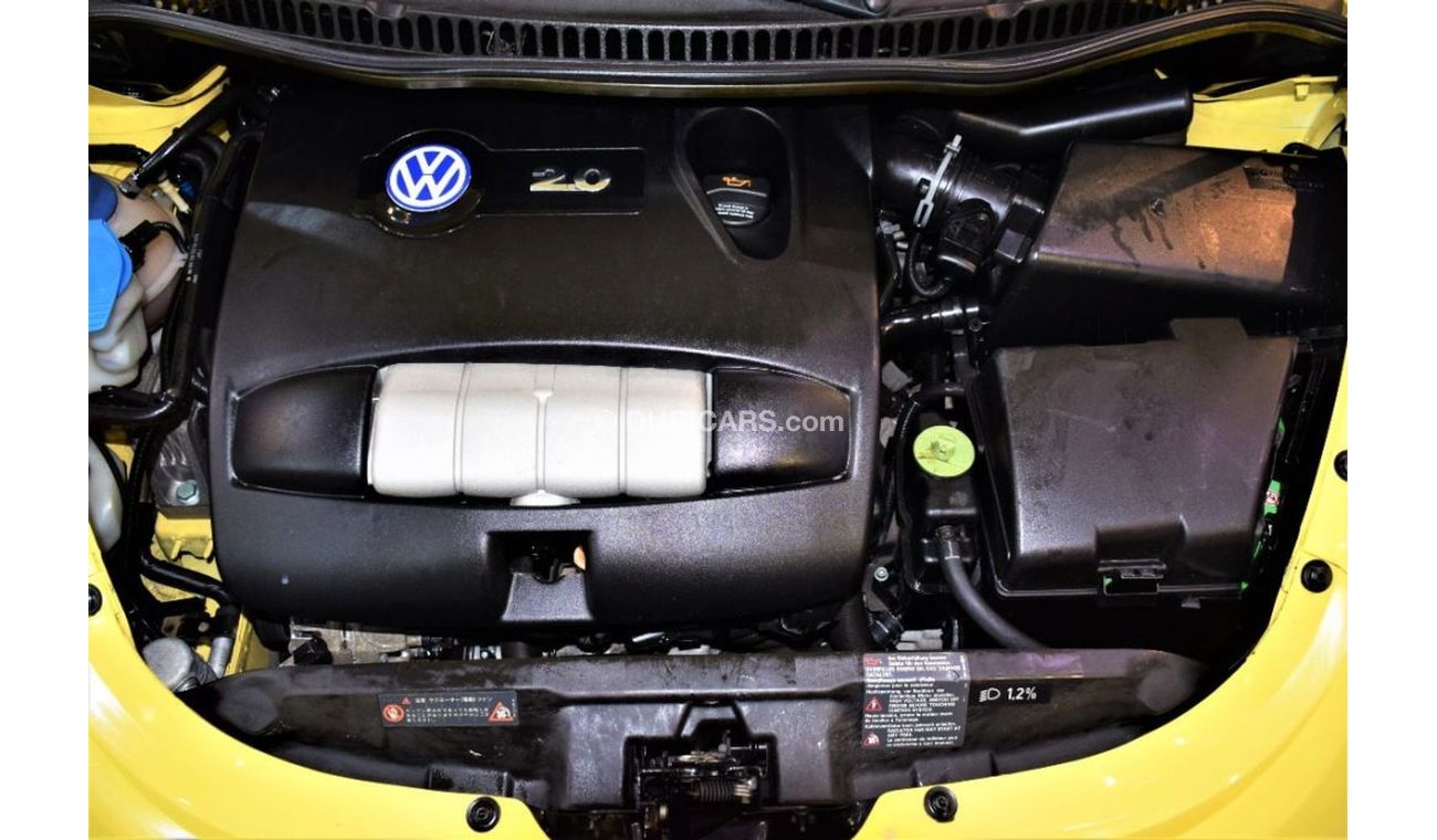 Volkswagen Beetle AMAZING Volkswagen Beetle 2003 Model!! in Yellow Color! Japanese Specs