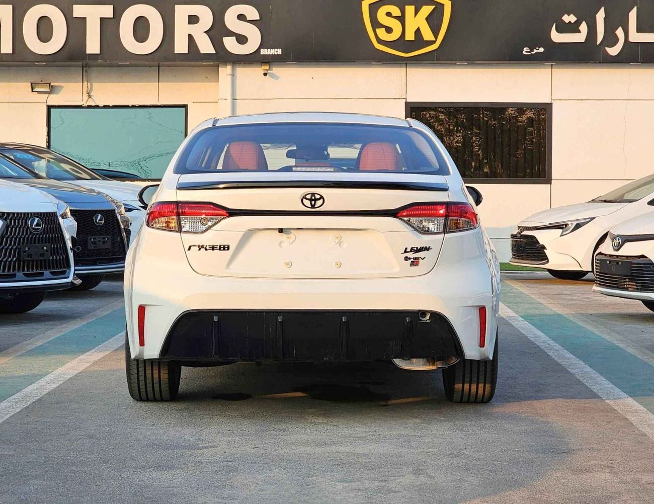 تويوتا ليفين GR SPORTS HYBRID / 1.8L V4 / 360*CAMERA / LEATHER SEATS / SUNROOF (CODE # TLHGR)