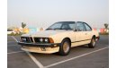 BMW 633 BMW 633 CSI CLASSIC MODEL 1982