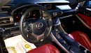 لكزس ISF 2015 Lexus IS-350 F Sport, Warranty, Service History, GCC