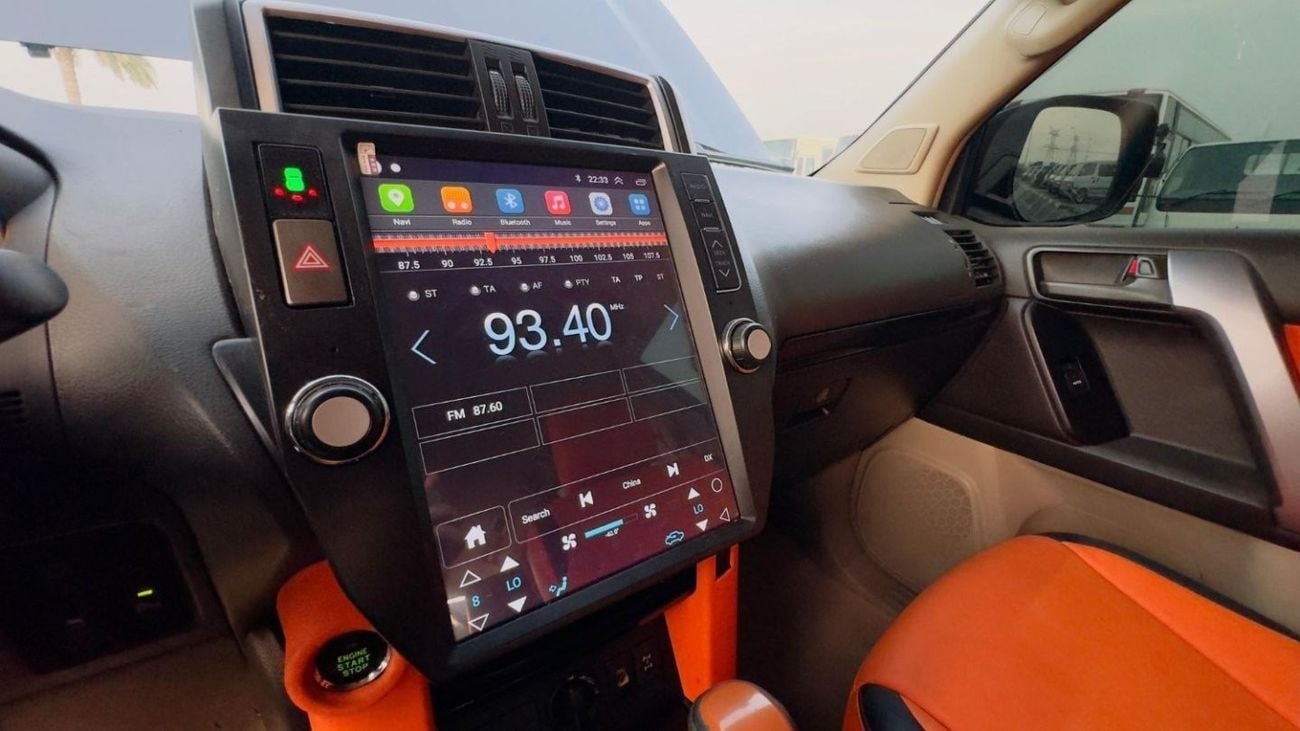 Toyota Prado MODIFIED TO 2023 PRADO | PREMIUM ORANGE LEATHER SEATS | 4.0L DIESEL | LHD | 2011