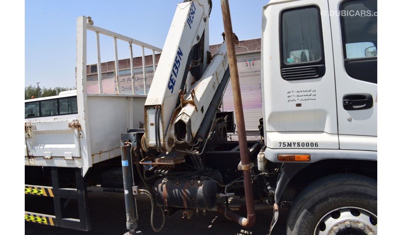 إيسوزو FVR Isuzu Fvr 10 ton pick up truck with crane,model:2008.Excellent condition