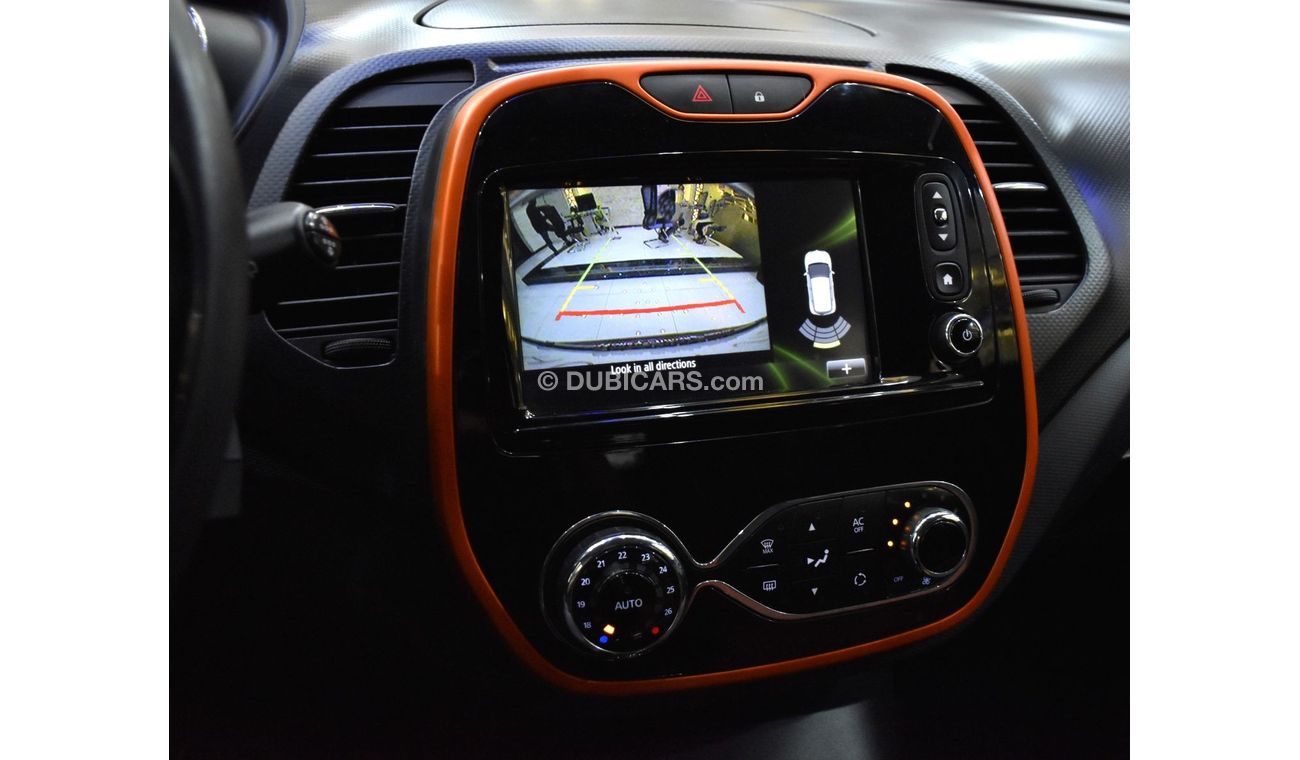 رينو كابتور EXCELLENT DEAL for our Renault Captur ( 2016 Model ) in Orange Color GCC Specs