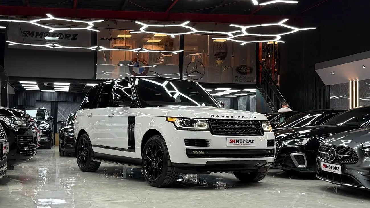 Land Rover Range Rover GCC V8 SUPERCHARGER LOW KM WARRANTY ALSO AVAILABLE
