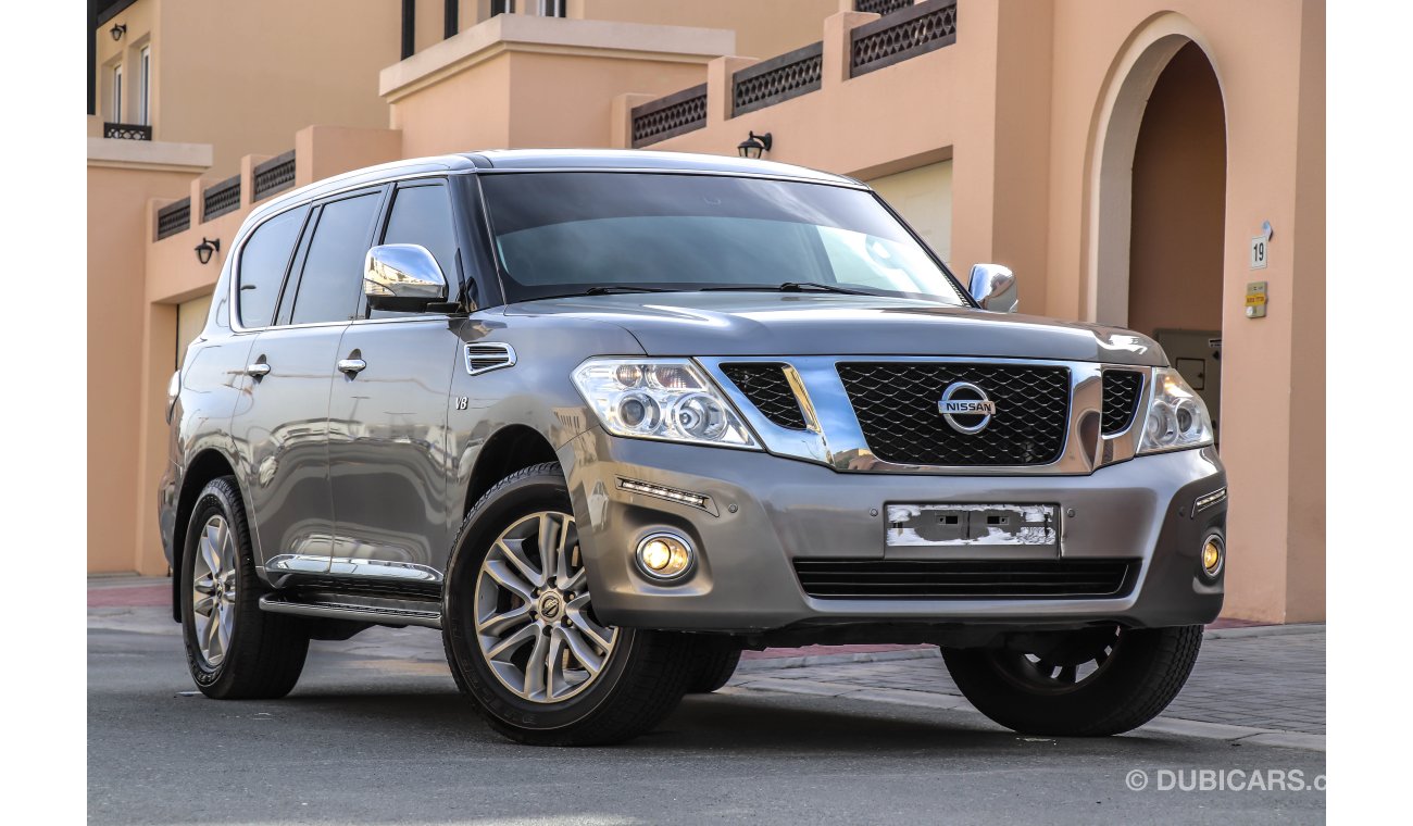 نيسان باترول LE (V8 Big engine) 2013 GCC with Zero Down-Payment.