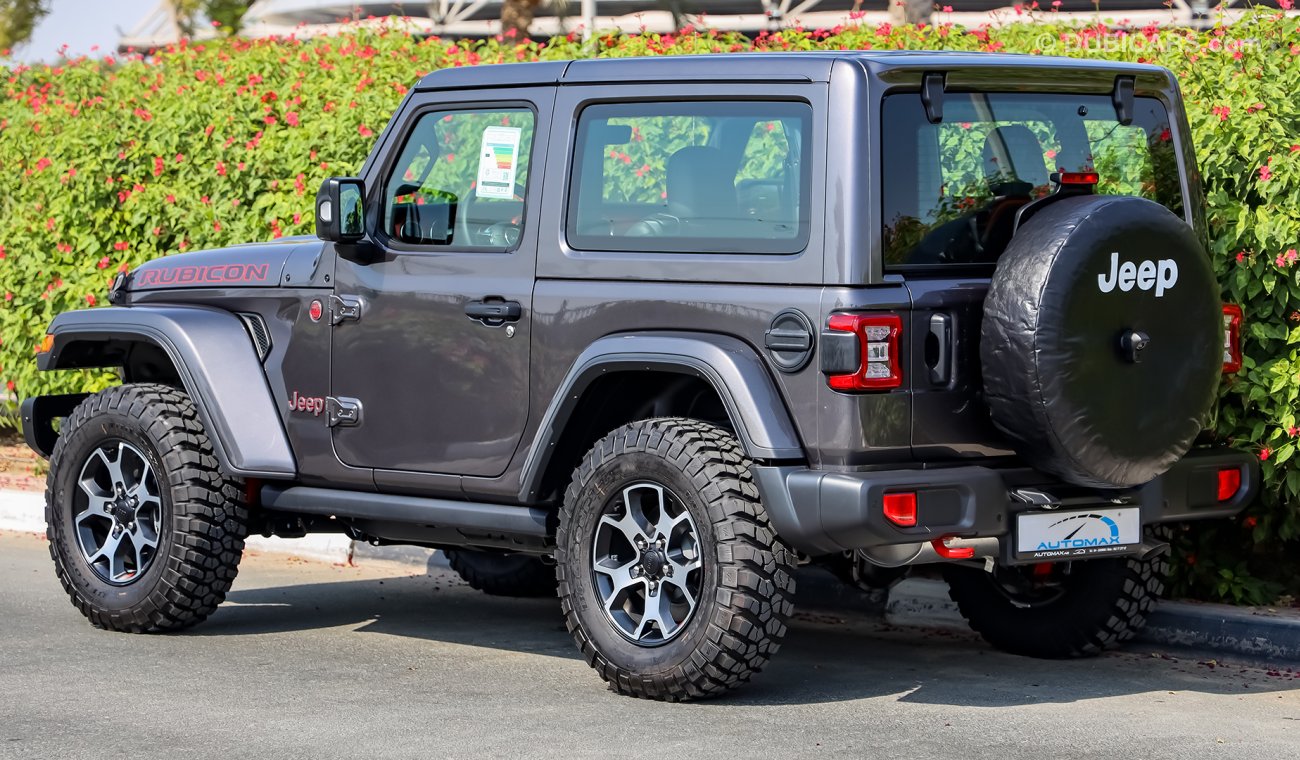 Jeep Wrangler Rubicon V6 3.6L , GCC , 2021 , 0Km , (ONLY FOR EXPORT)