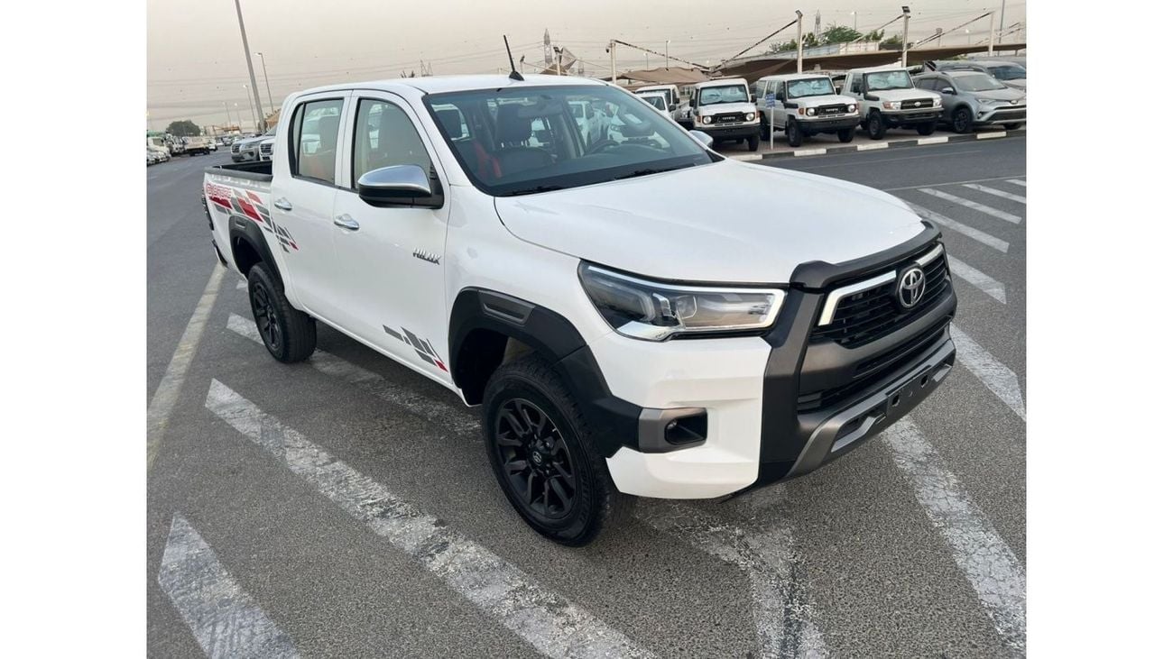 Toyota Hilux 2021 TOYOTA HILUX Adventure Option 2.7L  -  V4  GCC 4 Cylinder - 4 Wheel Drive 4X4 - LEATHER SEATS -