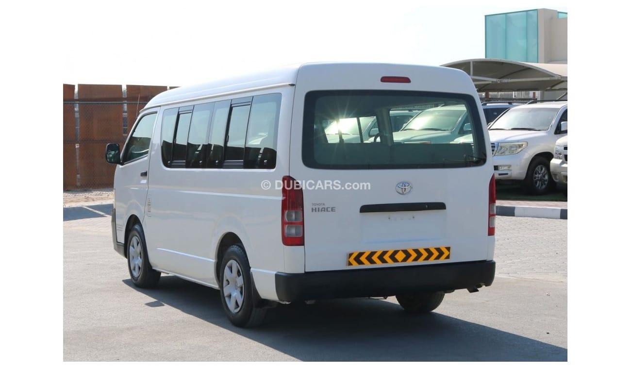 Toyota Hiace 2013 | 15 SEATER PASSENGER VAN WITH GCC SPECS AND EXCELLENT CONDITION