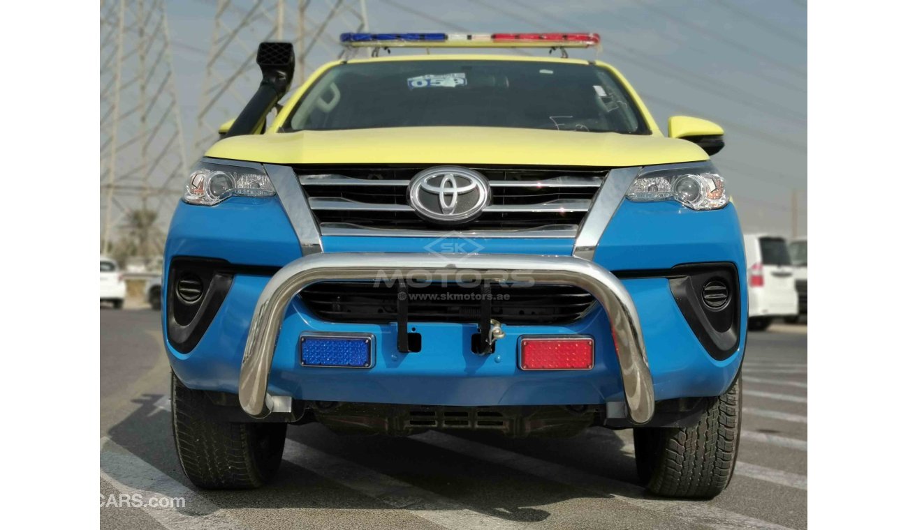 Toyota Fortuner 2.4L Diesel, Police Lights, Alarm, Leather Seats, (ONLY FOR UNITED NATION ORDERS)  (CODE # TFBO01)