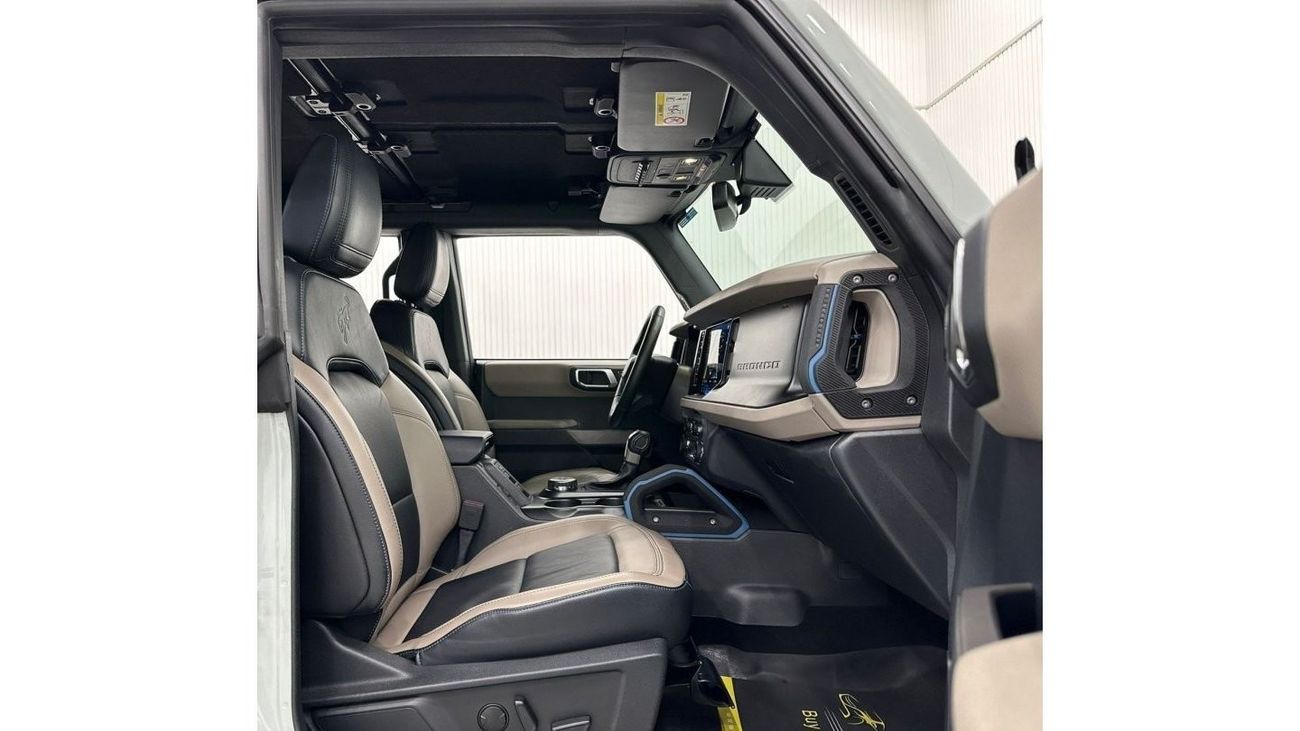 فورد برونكو 2022 Ford Bronco Wildtrak Sasquatch, August 2028 Ford Warranty + Service Pack, Full Options, GCC