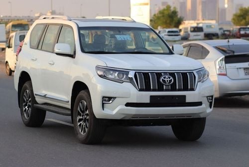 Toyota Prado VX 2.7,SUNROOF, 2 ELECTRIC SEAT ,LEATHER SEAT, MODEL 2023, PETROL,SPARE DOWN