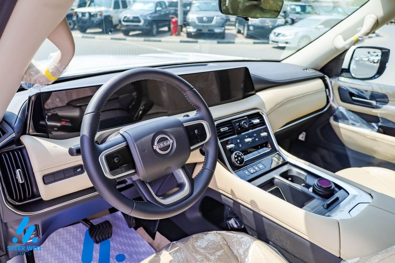 نيسان باترول LE T2 3.5L V6 AWD 9AT 2026 | 8-Seater | Power Tailgate | 18” Alloy Wheels | Full Safety