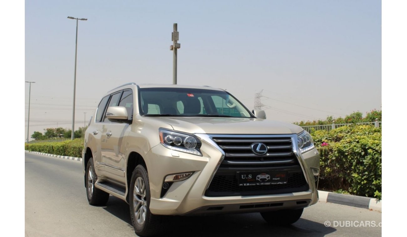 لكزس GX 460 PLATINUM FULLY LOADED 2015 GCC WITH AGENCY SERVICE IN MINT CONDITION