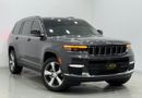 جيب جراند شيروكي L Limited 3.6L 2022 Jeep Grand Cherokee L Limited, 2027 Jeep Warranty + Service Pack, Full Options,