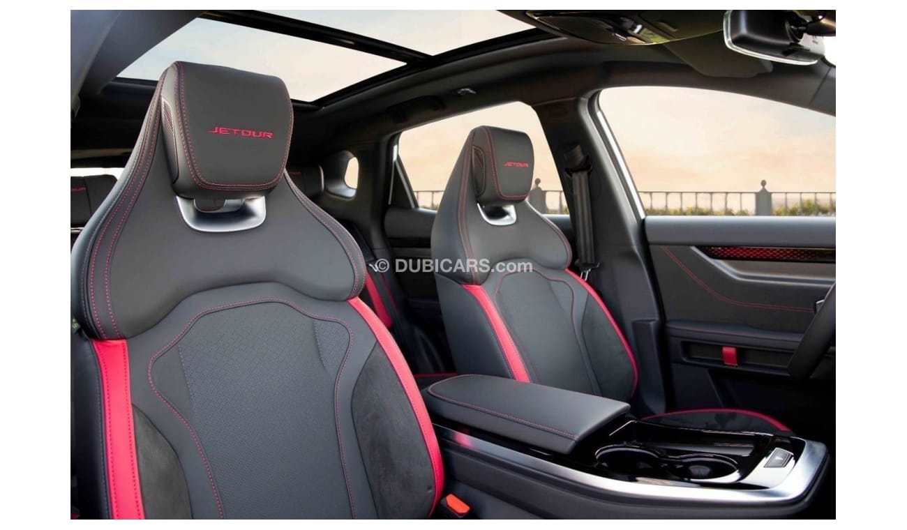 Jetour Dashing 2024 Jetour Dashing 1.6 Turbo Petrol A/T - White inside Black & Red
