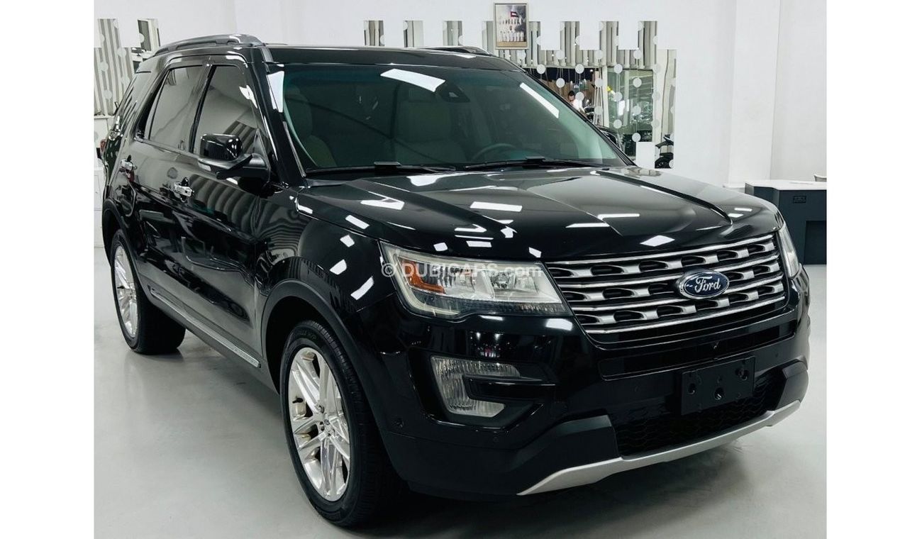 فورد إكسبلورر GCC .. Original Paint .. LIMITED .. V6 .. Perfect Condition .. Top