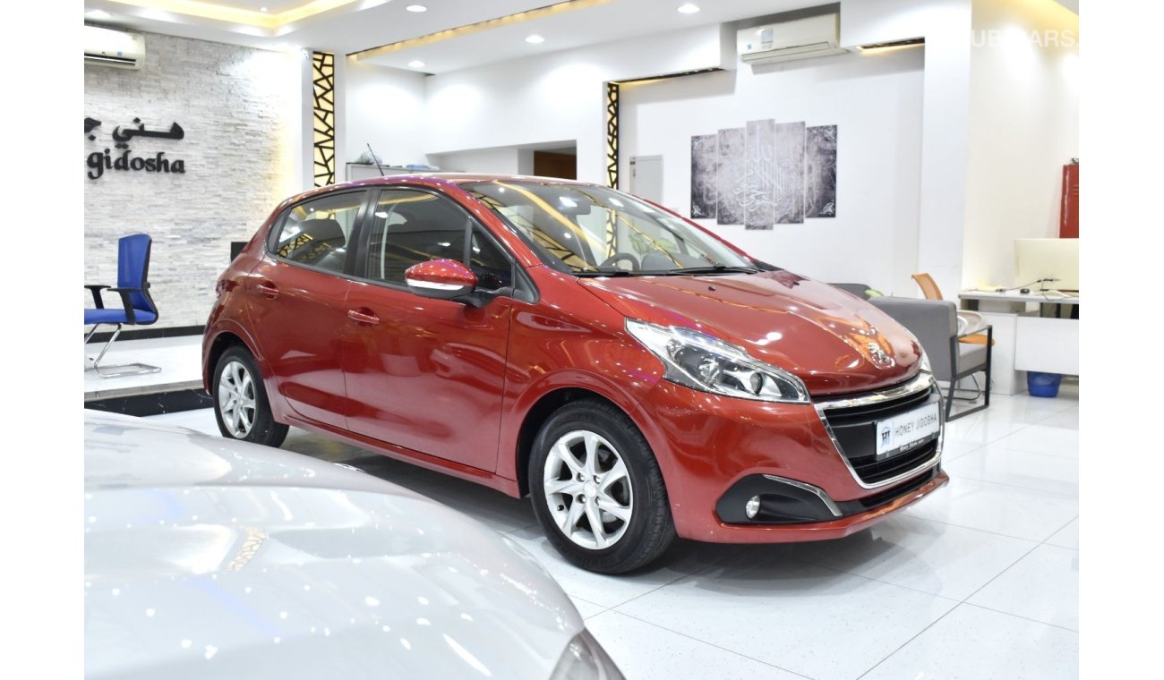 Peugeot 208 EXCELLENT DEAL for our Peugeot 208 1.6L ( 2019 Model ) in Red Color GCC Specs