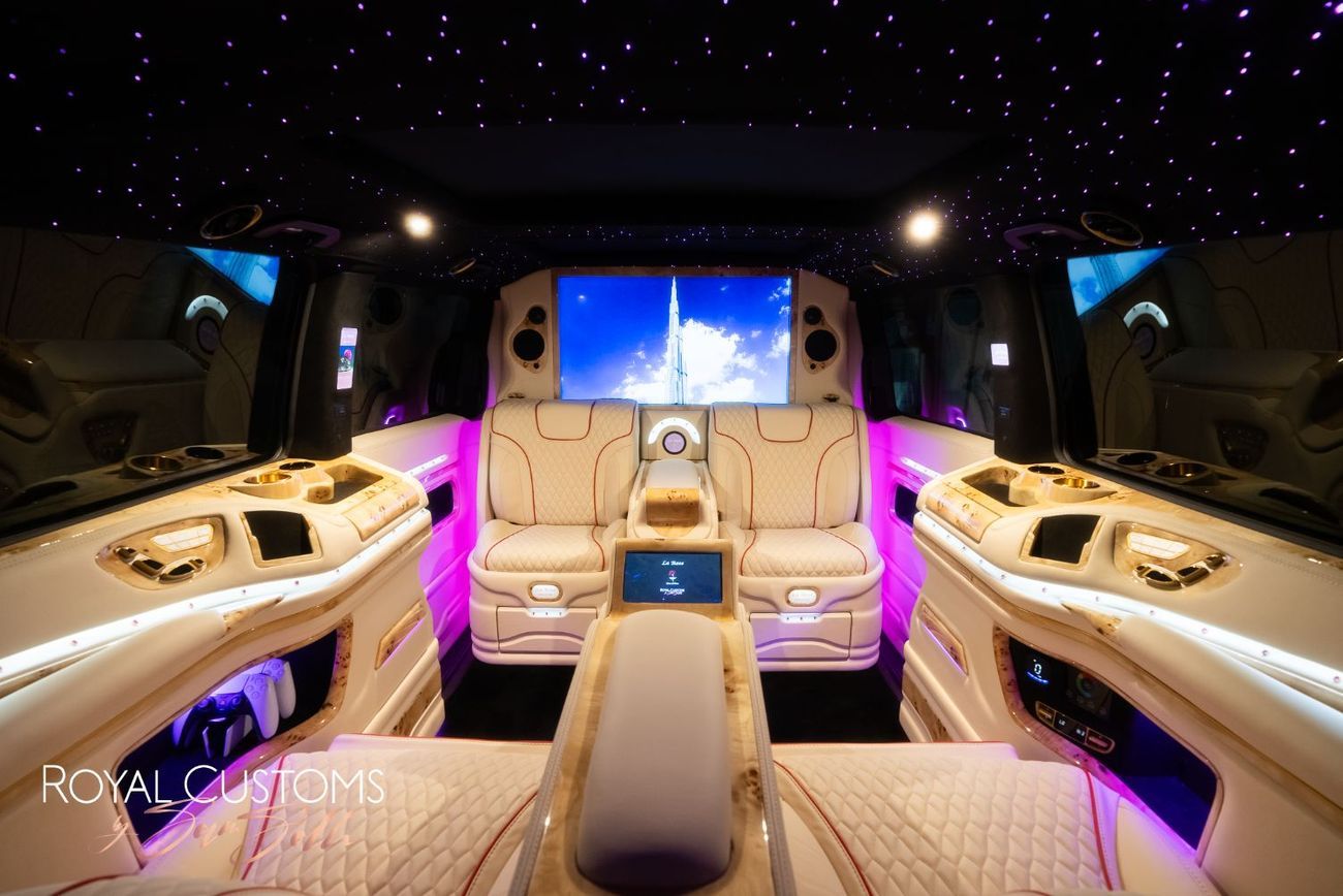 مرسيدس بنز V 300 “LA ROSE” – 1 Of 1 CONCEPT - Handcrafted by ROYAL CUSTOMS in Dubai (Since 2009)