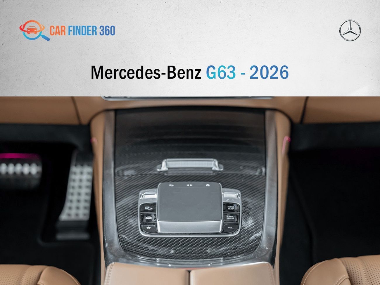 مرسيدس بنز G 63 AMG Mercedes-Benz G63 - 2026 - Green / Brown interior - GCC - Performance Package(Export only)