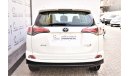 Toyota RAV4 | AED 1370 PM | 0% DP | 2.5L 2018 GCC DEALER WARRANTY