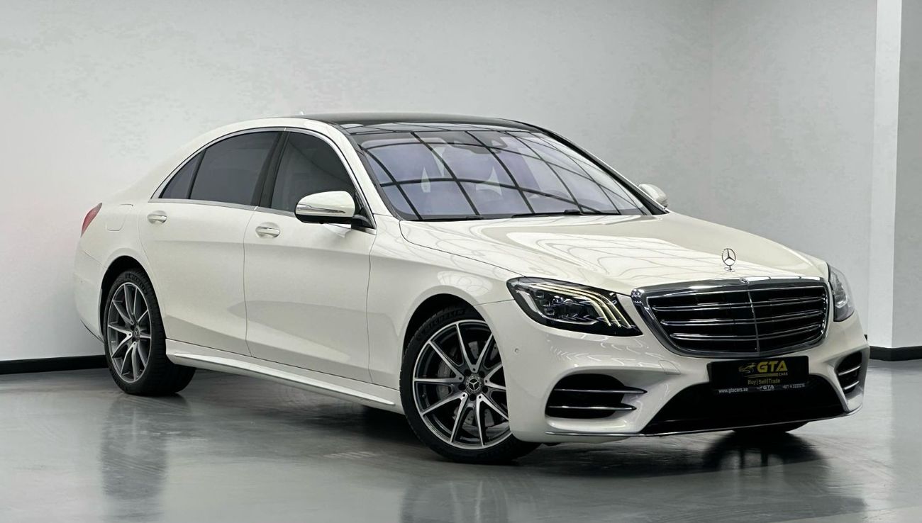Mercedes-Benz S 560 Std 4.0L (463 HP) 2018 Mercedes Benz S560 4MATIC, Warranty, Full Mercedes Service History, Fully Loa
