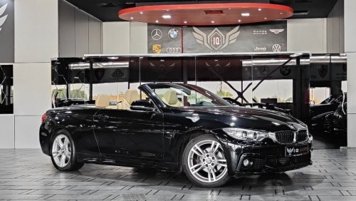 BMW 420i M Sport AED 2,300 P.M | 2015 BMW  420I M-SPORT HARD TOP CONVERTIBLE | GCC