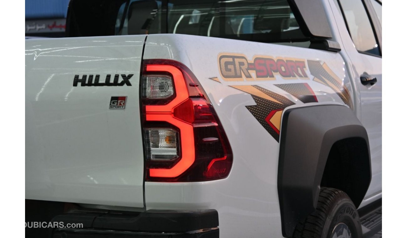 تويوتا هيلوكس Toyota Hilux GR Sport 4.0L V6, Petrol, Double Cab, Pickup, 4WD, 360 Camera, Cruise Control, Driver E