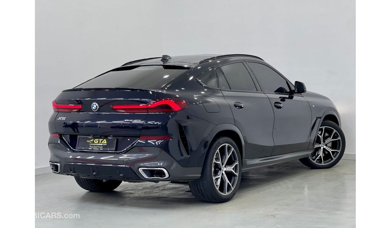 BMW X6 40i M Sport 2020 BMW X6 xDrive40i M-Sport, BMW Warranty / Service Contract 2025, Low km's, GCC