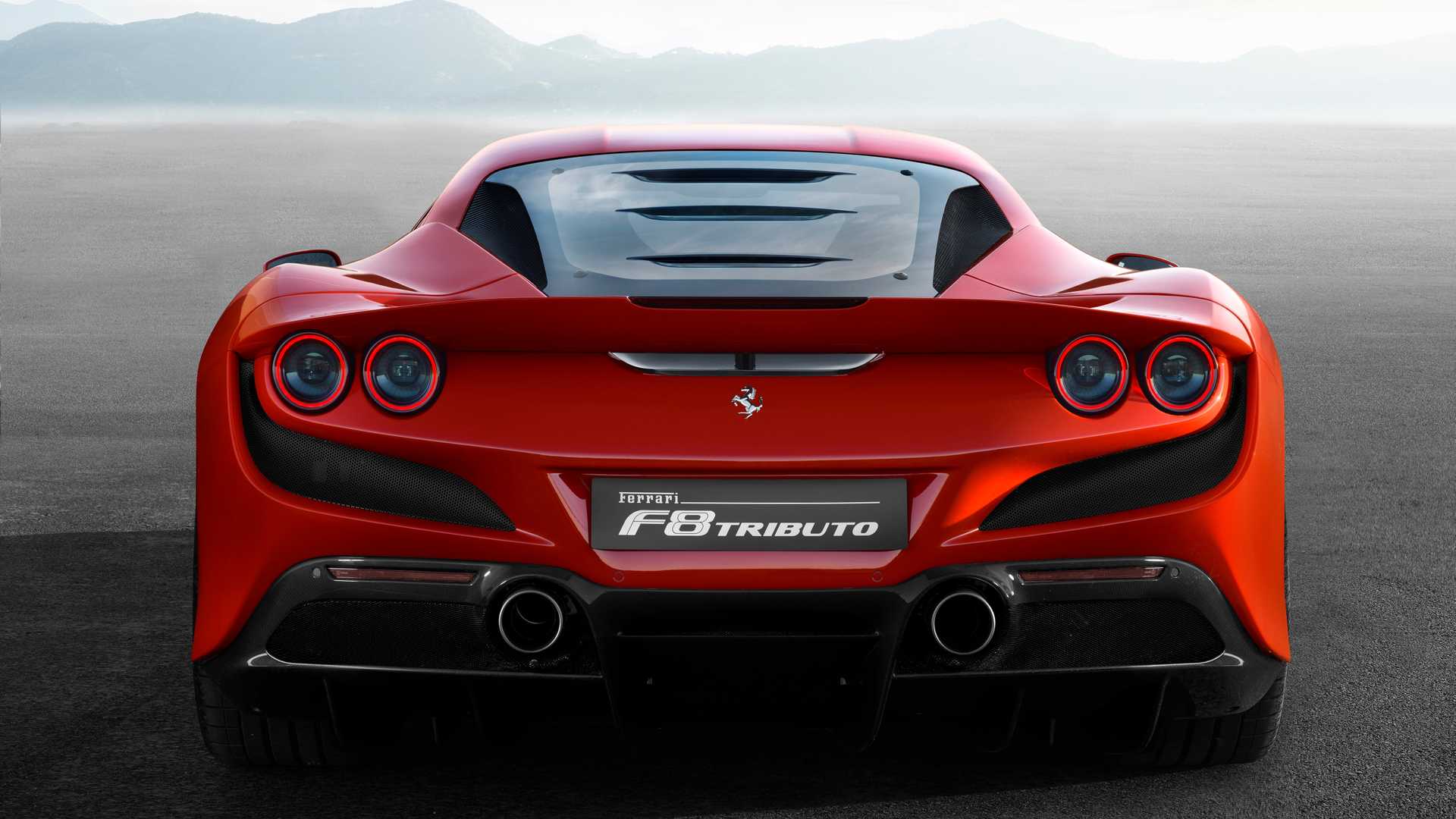Ferrari F8 Spider exterior - Rear