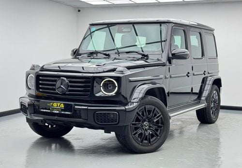 Mercedes Benz G500 STD 2025 Mercedes Benz G500 AMG, 2030 Mercedes Warranty, Mercedes Service History, GCC