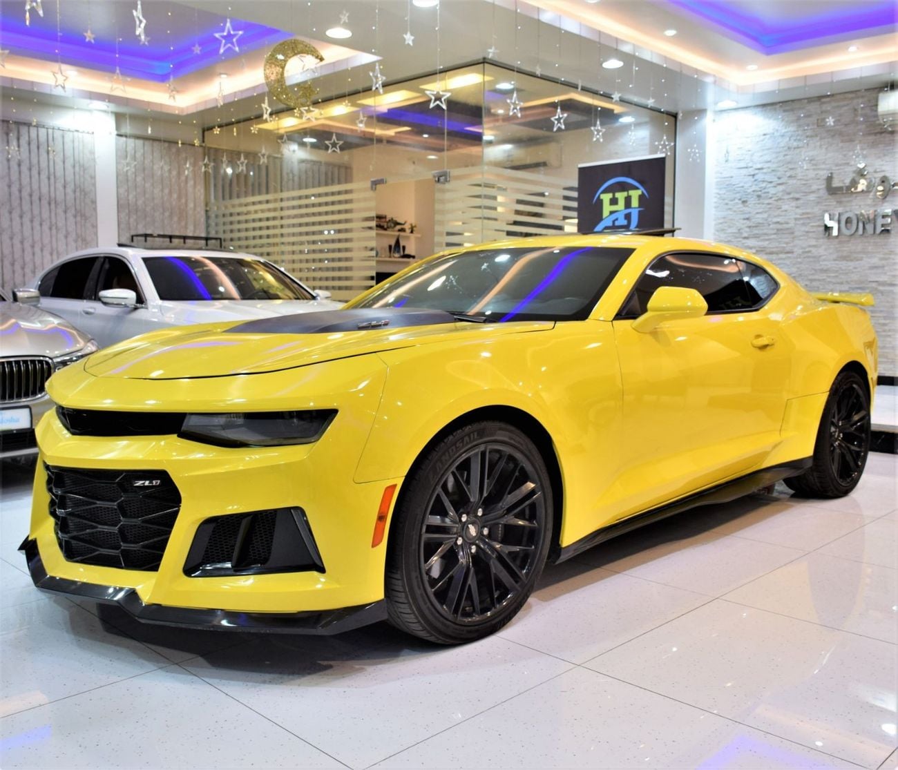 Chevrolet Camaro EXCELLENT DEAL for our Chevrolet Camaro SS V8 2018 Model!! in Yellow Color! American Specs